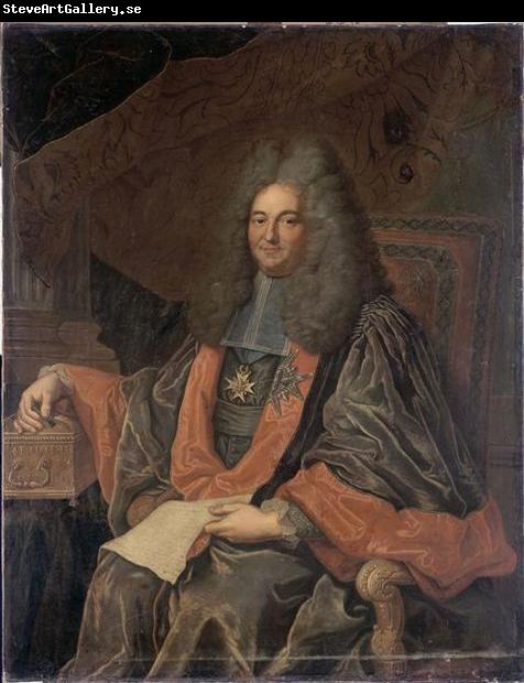 Hyacinthe Rigaud Portrait of Joseph Fleuriau d'Armenonville